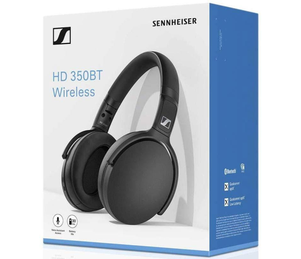 Sennheiser HD 350BT Czarne - 542492 - zdjęcie 5
